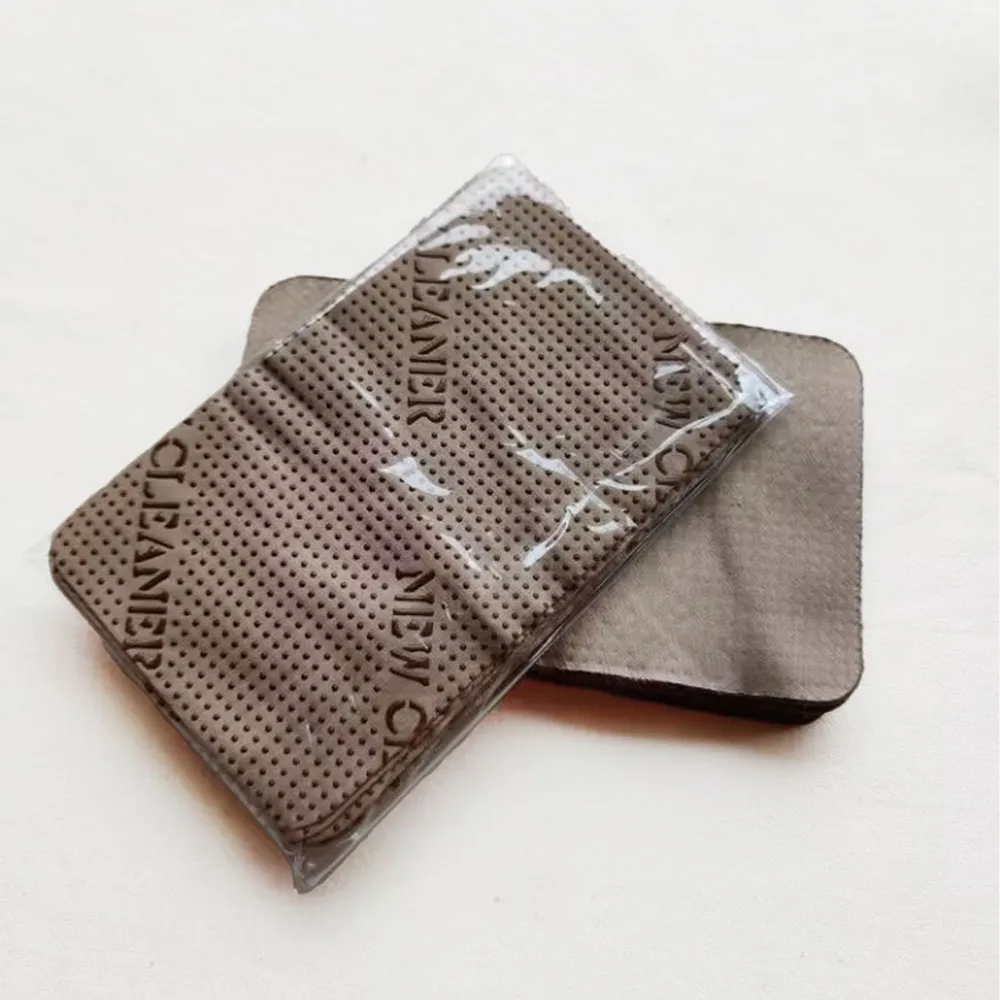 10 sztuk antypoślizgowa ściereczka do okularów z mikrofibry mały rozmiar szary brązowy kolor chusteczki przeciwsłonecznych czyszczenia