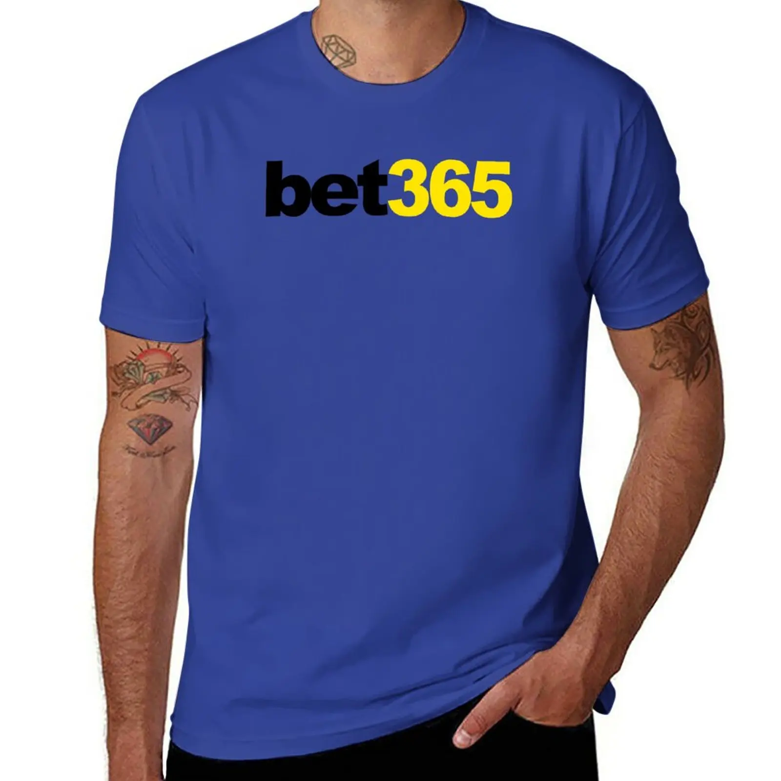 Bet365 спортивная футболка мужская хлопок