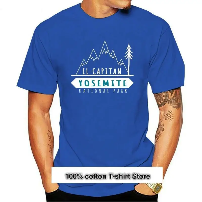 

Camiseta divertida para hombre, camisa de moda El capitán del Parque Nacional Yosemite, camiseta para mujer