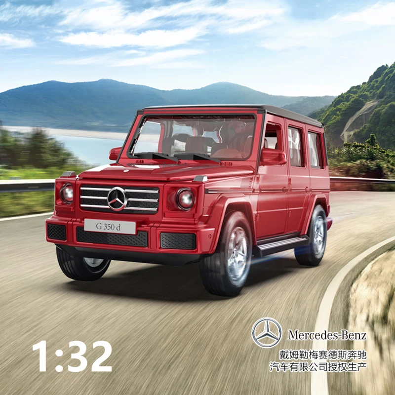 

CCA 1:32 Mercedes Benz G 350D alloy car model children's toy car die-casting static model light pull back function