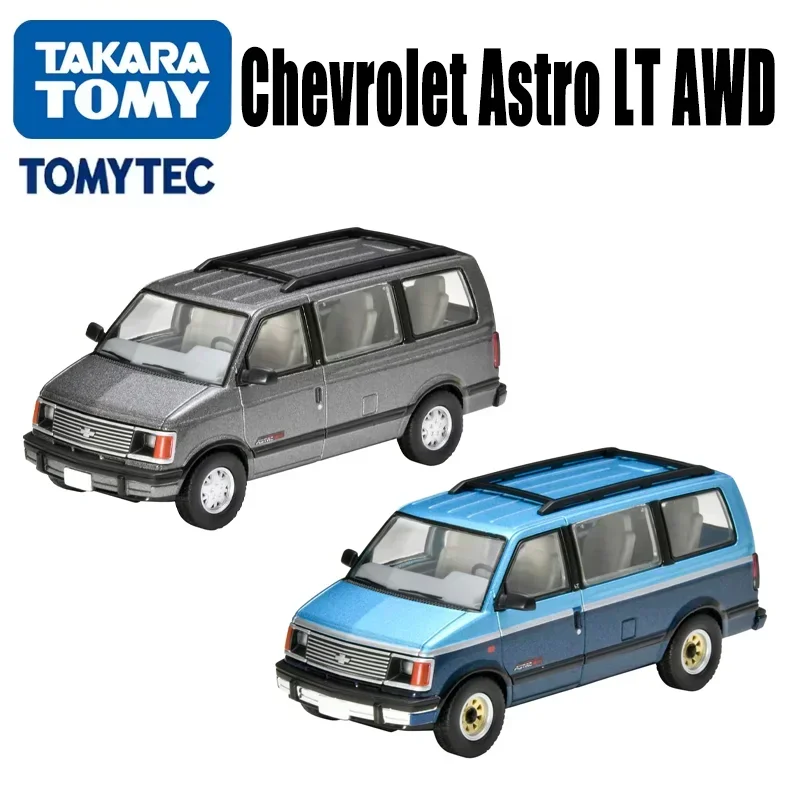 TAKARA TOMY TLV 1:64 N325a N325b Chevrolet Astro LT AWD миниатюрная модель сжатого вала из сплава игрушка