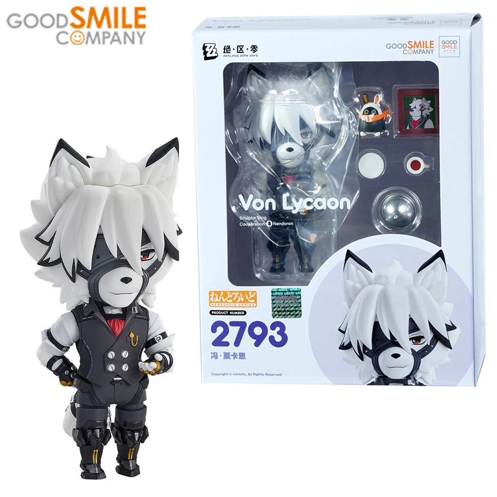 Фото В наличии: Оригинальная коллекционная аниме-фигурка GSC Nendoroid 2793 Вон Лайкоан (Zenless Zone Zero), 10 см №1