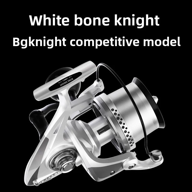 Фото Колесо для пляжной рыбалки Bone Rider 801, длинное колесо для побережья, рыболовное колесо, чашка 35 лески, универсальная Fregan №4
