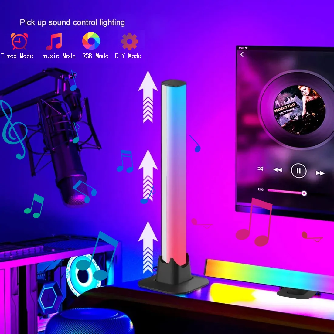 Wisciton RGB светодиодная подсветка для монитора