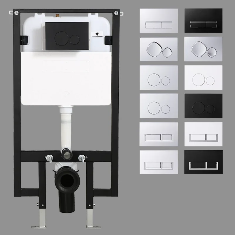 

Modern toilet & accessories wall hung toilet water tank bathroom dual flush toilet concealed cistern