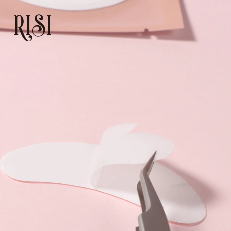 

RISI без ворса под глазами принадлежности для макияжа 20/50 пар пластырей для строительства гидрогелевые накладки для наращивания ресниц бумажная палочка