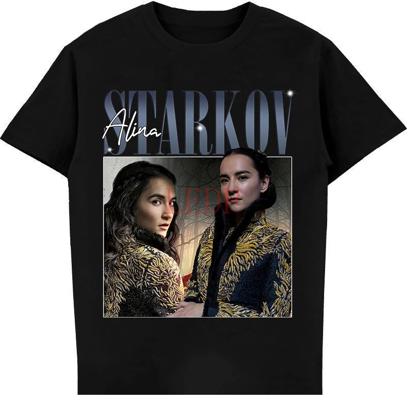 

Винтажная Футболка Alina starov с принтом тени и кости