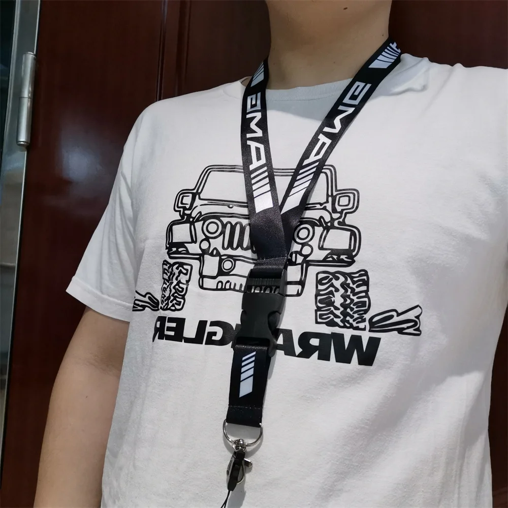 Автомобильный брелок Amg нейлоновые длинные ремешки шейные ремни для