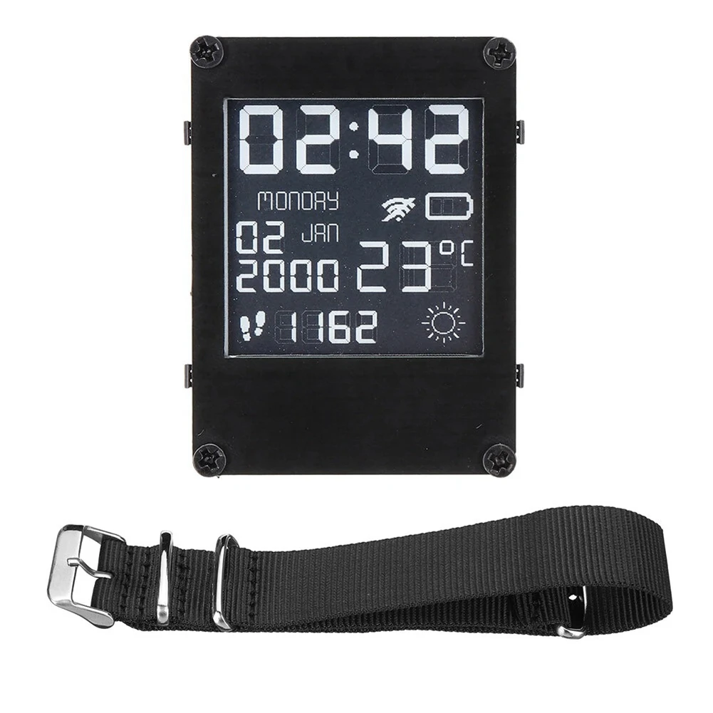 

ESP32 Smart Watch ESP32 E-Watch WIFI Bluetooth Programmable Watch E-Paper Watch with Hardware and Software