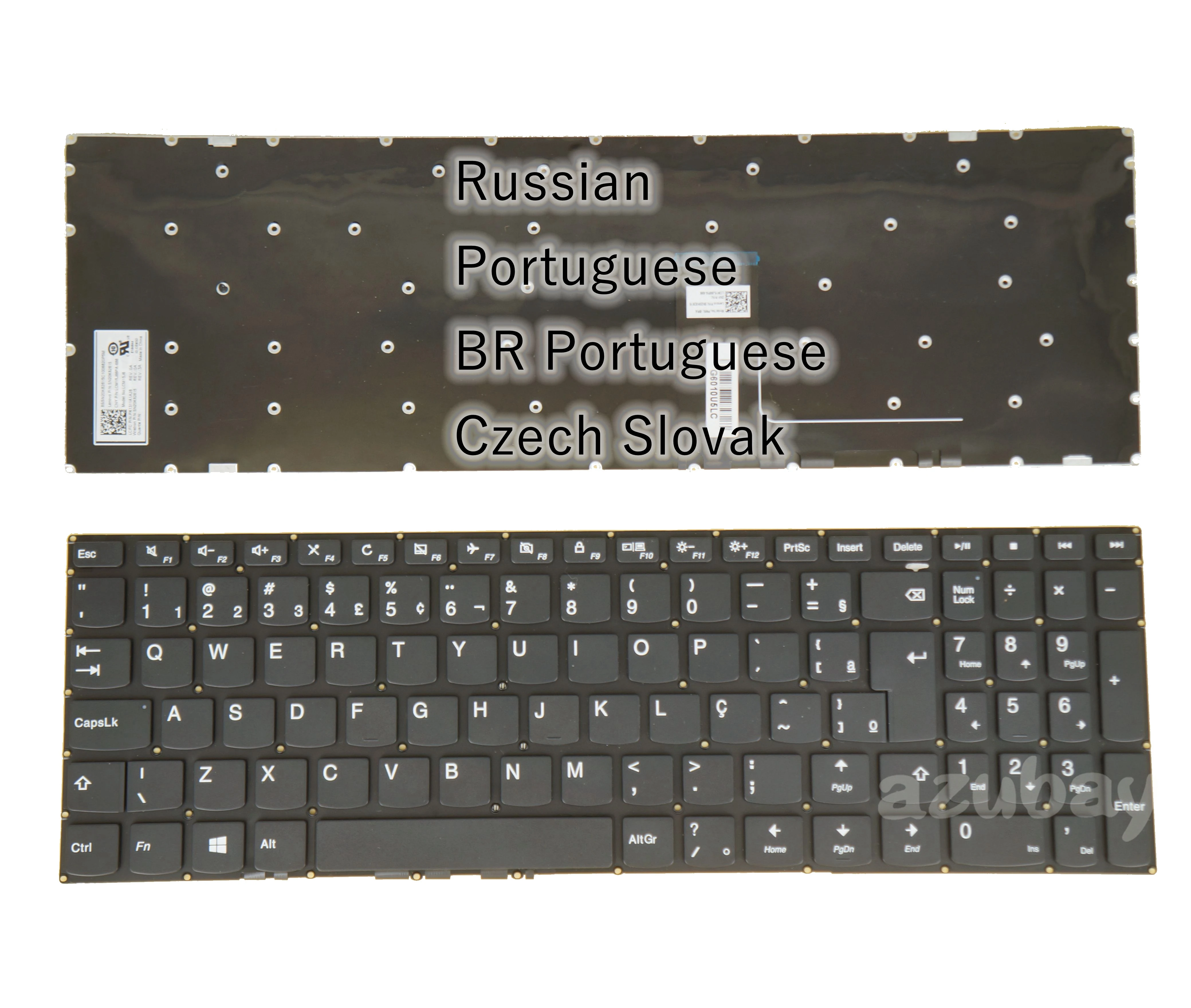 

Russian BR Portuguese Czech Slovak Keyboard For Lenovo 310-15IKB 310-15ISK Touch V110-15AST V110-15IAP V110-15ISK V310-15IKB