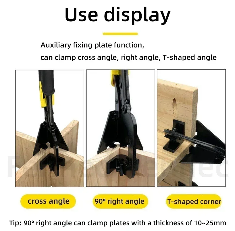 90-градусный прямоугольный зажим деревообрабатывающий крепежный инструмент