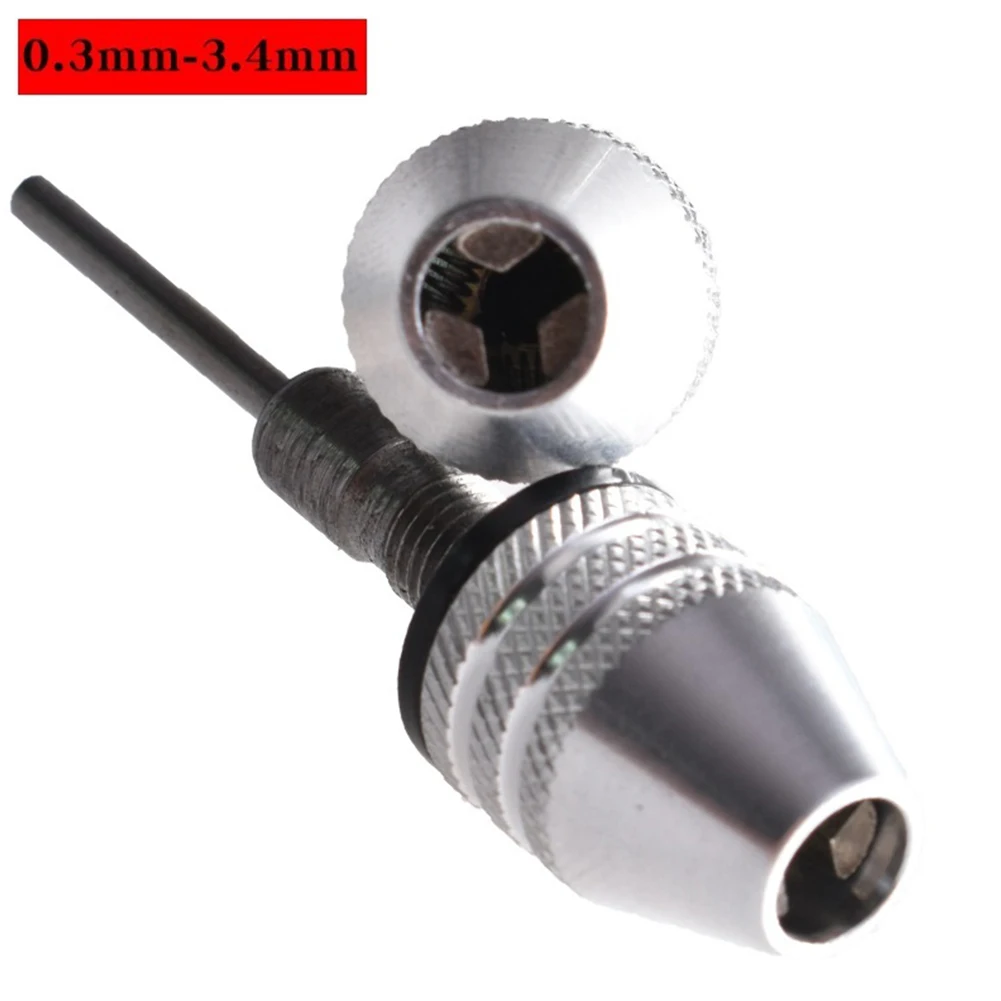 

0.3-3.4mm Drill Chuck 3mm Round Shank Grinder Nail Machine Engraving Machine Electric Rotary Power Tools Accessories