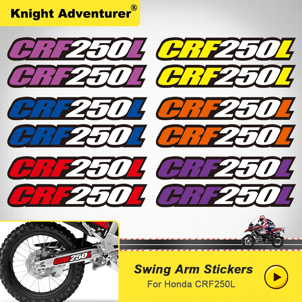 

CRF250L Swingarm Swing Arm Decals Stickers Stripes For Honda crf 250 l crf 250l 2004-2021 2014 2015 2016 2017 2018 2019 2020