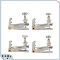 viola fine tuner stable style with silver plated screw fine tuner for viola parts