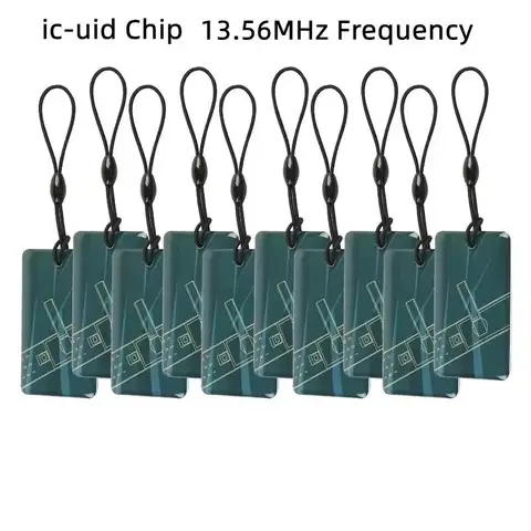 IC 13,56 МГц UID-блок 0 секторная записываемая перезаписываемая RFID-умная запись для чтения M1 S50 Сменная бирка для ключей Брелок-брелок для карт