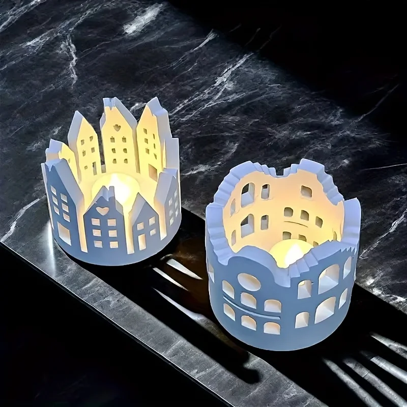 Силиконовая форма для изготовления свечей