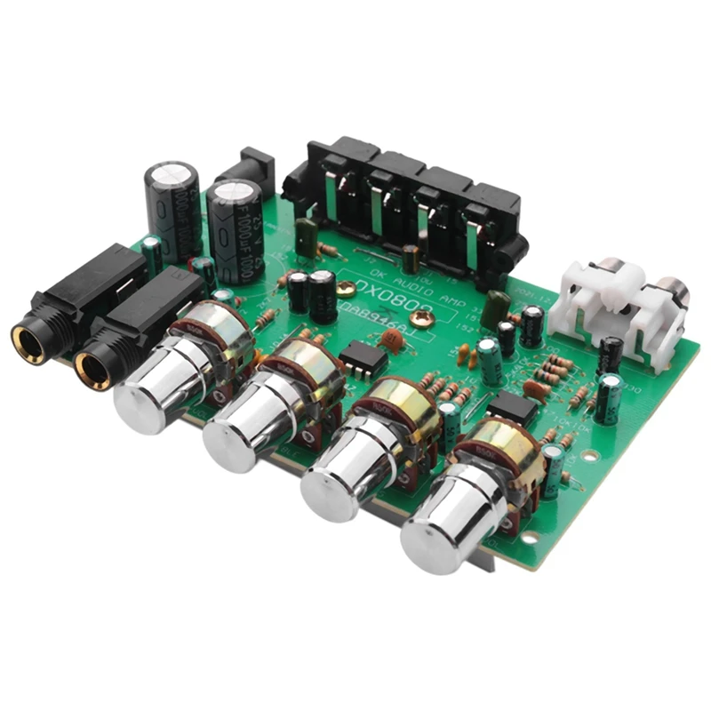 

AT41 40W+40W TDA8944 Stereo Audio Amplifier Board Digital Microphone Amplifier Car Amp Tone Control Speaker Karaoke Amplifier