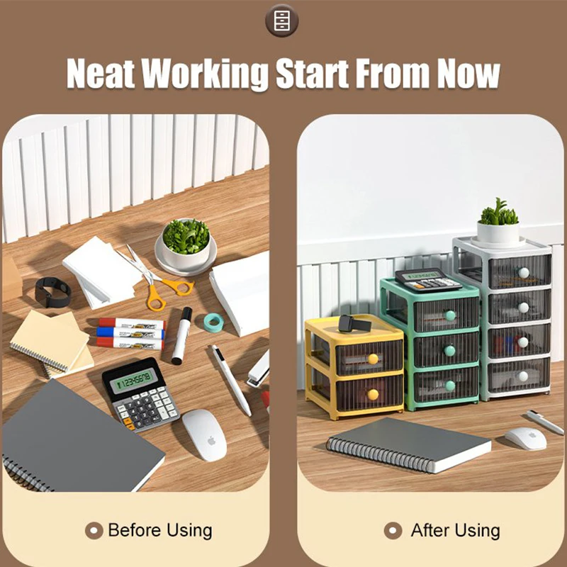 Настольный ящик для хранения органайзер шкафов пластиковые коробки украшений