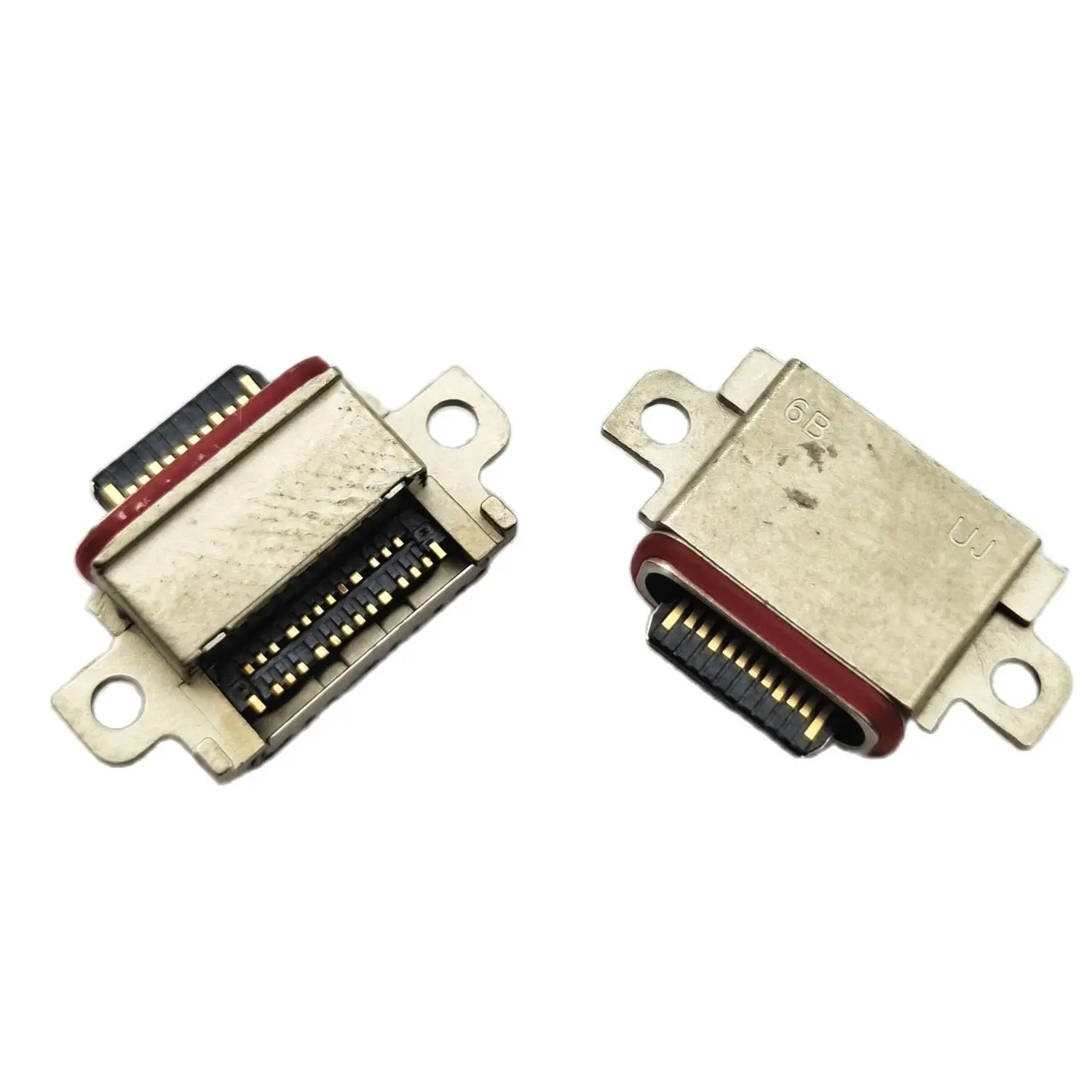 Conector de puerto trasero de carga Micro USB para SamSung Galaxy S10 Plus S10E, piezas de repuesto de enchufe de cargador, 50-100 Uds.