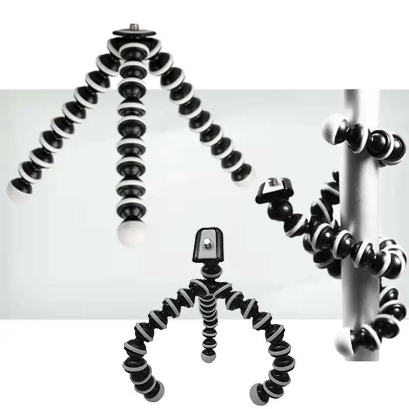 

Black Mini Octopus Tripod for Camera and Mobile Phone - The Perfect Tripod for All Your Photography NeedsIntroducing our Black