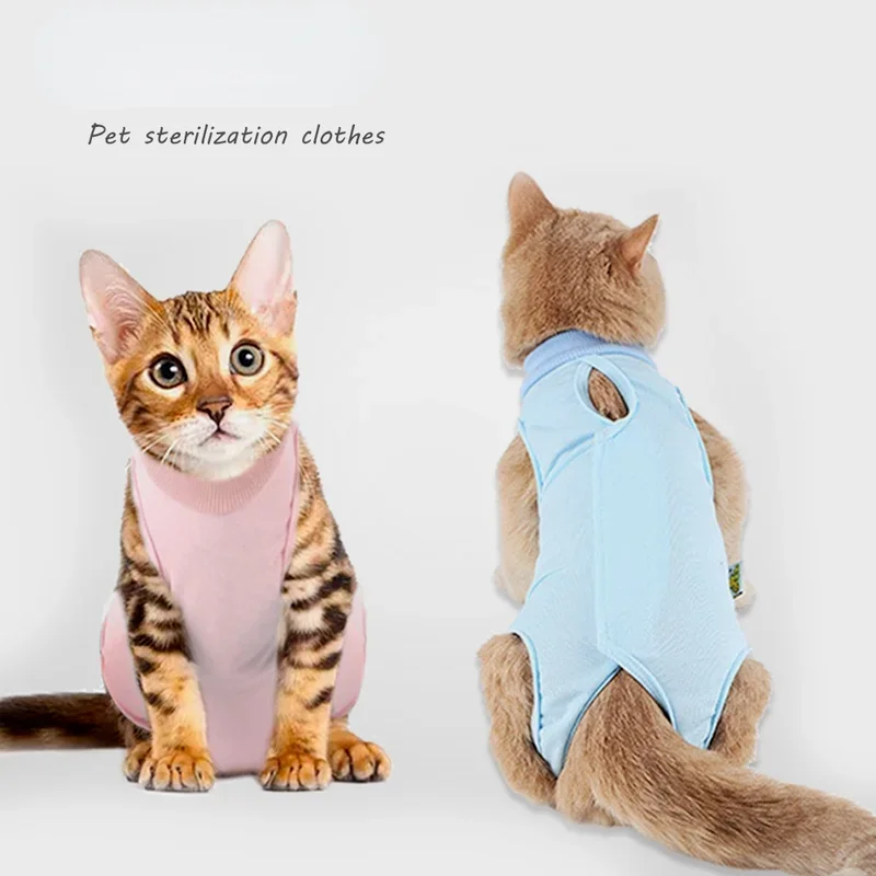 Новый костюм для стерилизации кошек жилет против Лиз Высокоэластичный