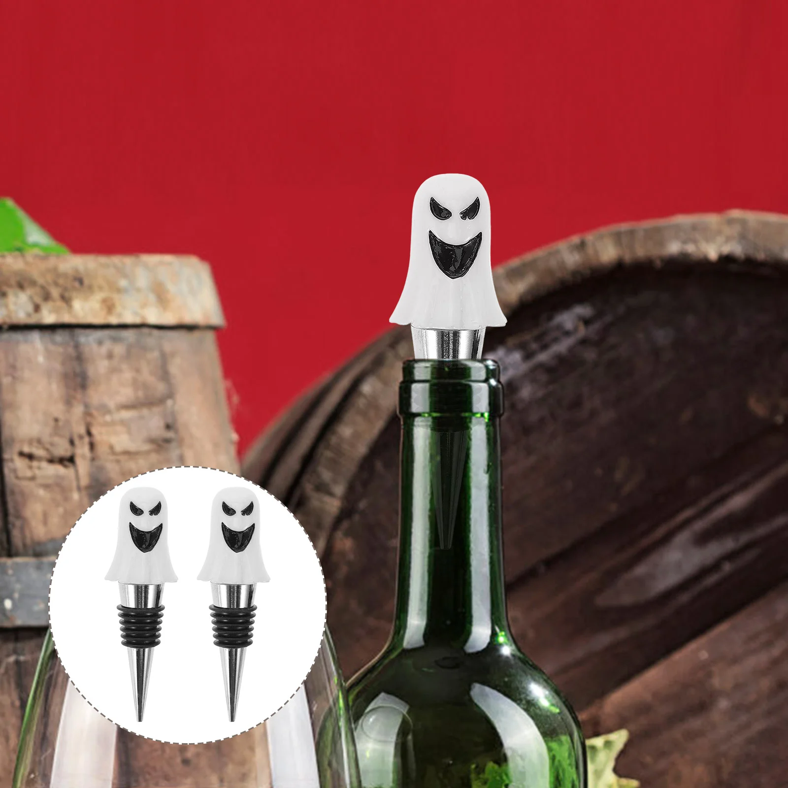 2 шт. Хэллоуин пробки для бутылок герметики вечерние сплавы нежная пробка в форме