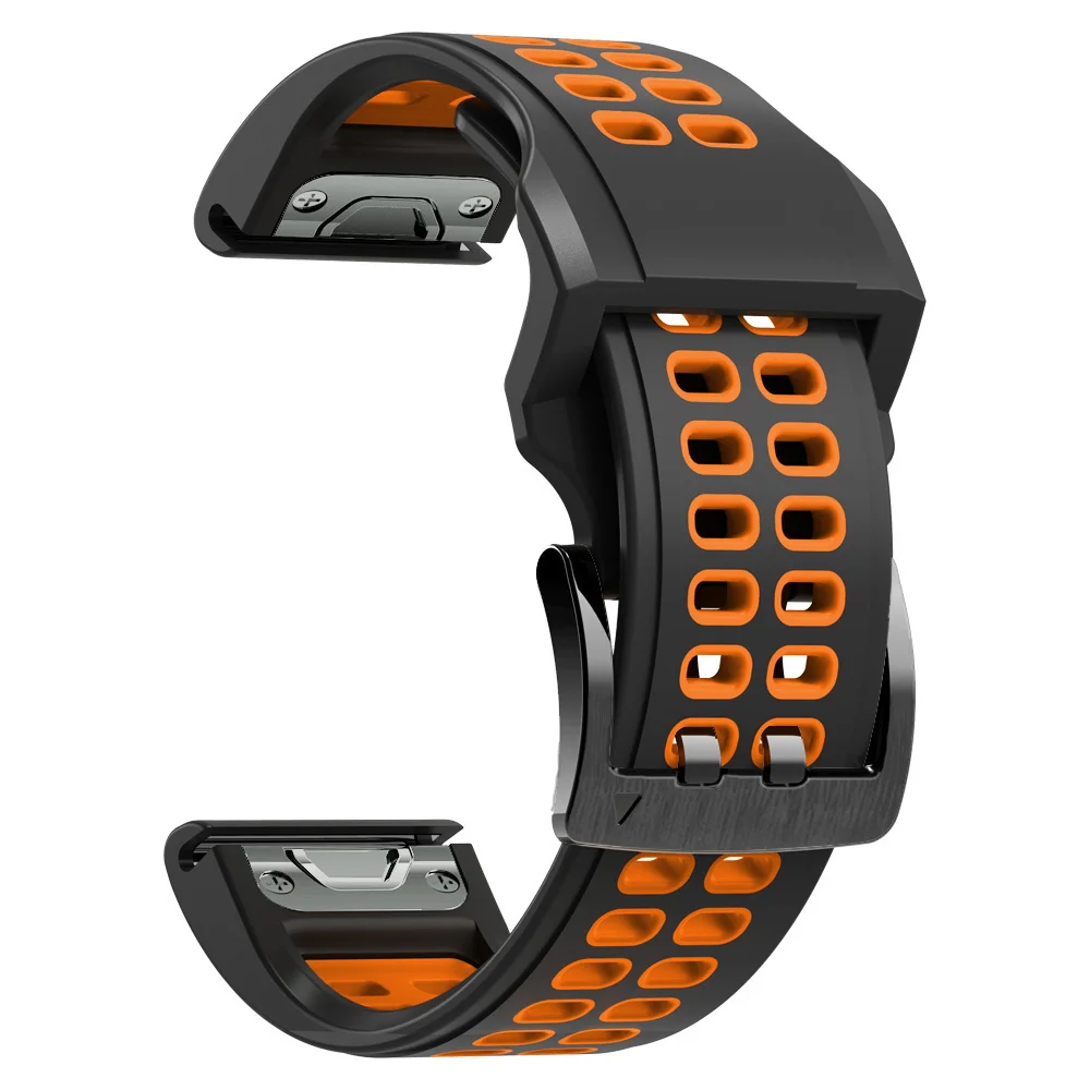 Ремешок тактический для наручных часов Garmin Instinct 2 быстросъемный силиконовый