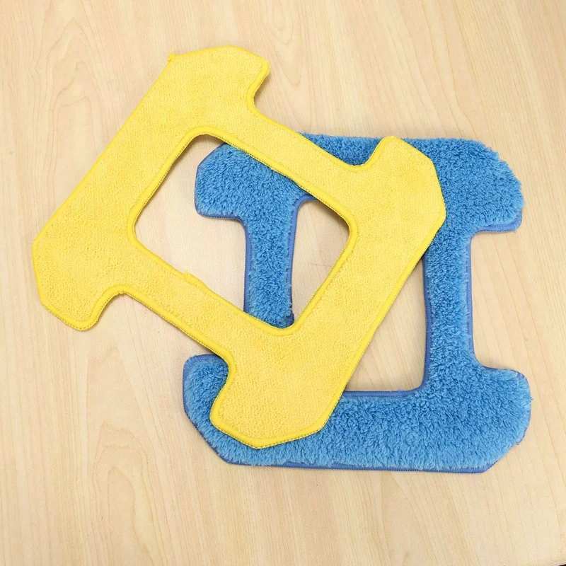 

9Pc Wet Cleaning + 6Pc Dry Rubbing Mop Pads For Hobot 268 Window Cleaning Robot