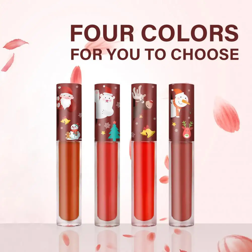 

4.5g Lip Lacquer Delicate Easy to Use Long Lasting Non-dry High Color Rendering Creative Mirror Lasting Lip Glaze for Lovers