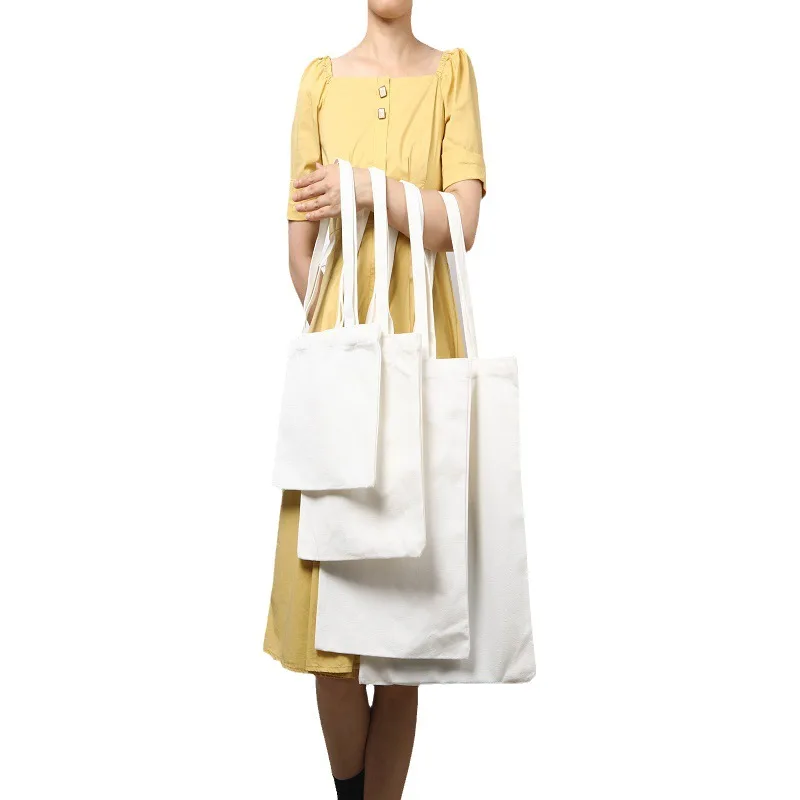 Большая хлопчатобумажная Холщовая Сумка-тоут для женщин многоразовый складной