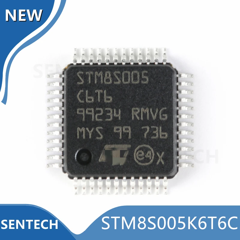 

5 шт./партия, новые оригинальные микроконтроллеры STM8S005K6T6C флэш-память 16 МГц/32 Кб/8 бит