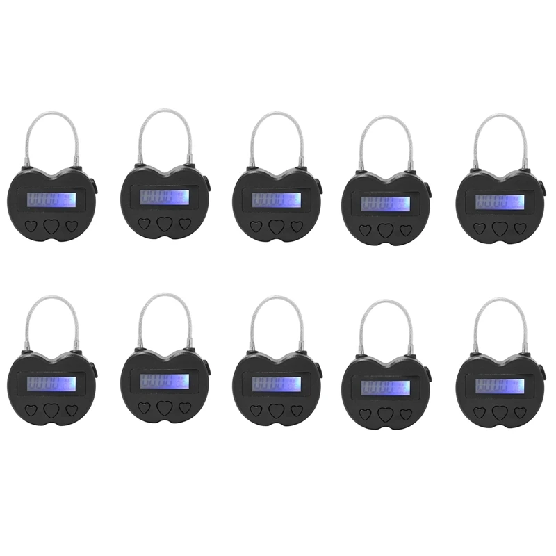 

20X Интеллектуальный таймер с ЖК-дисплеем, многофункциональный электронный таймер для путешествий, водонепроницаемый временный USB-таймер, навесной таймер