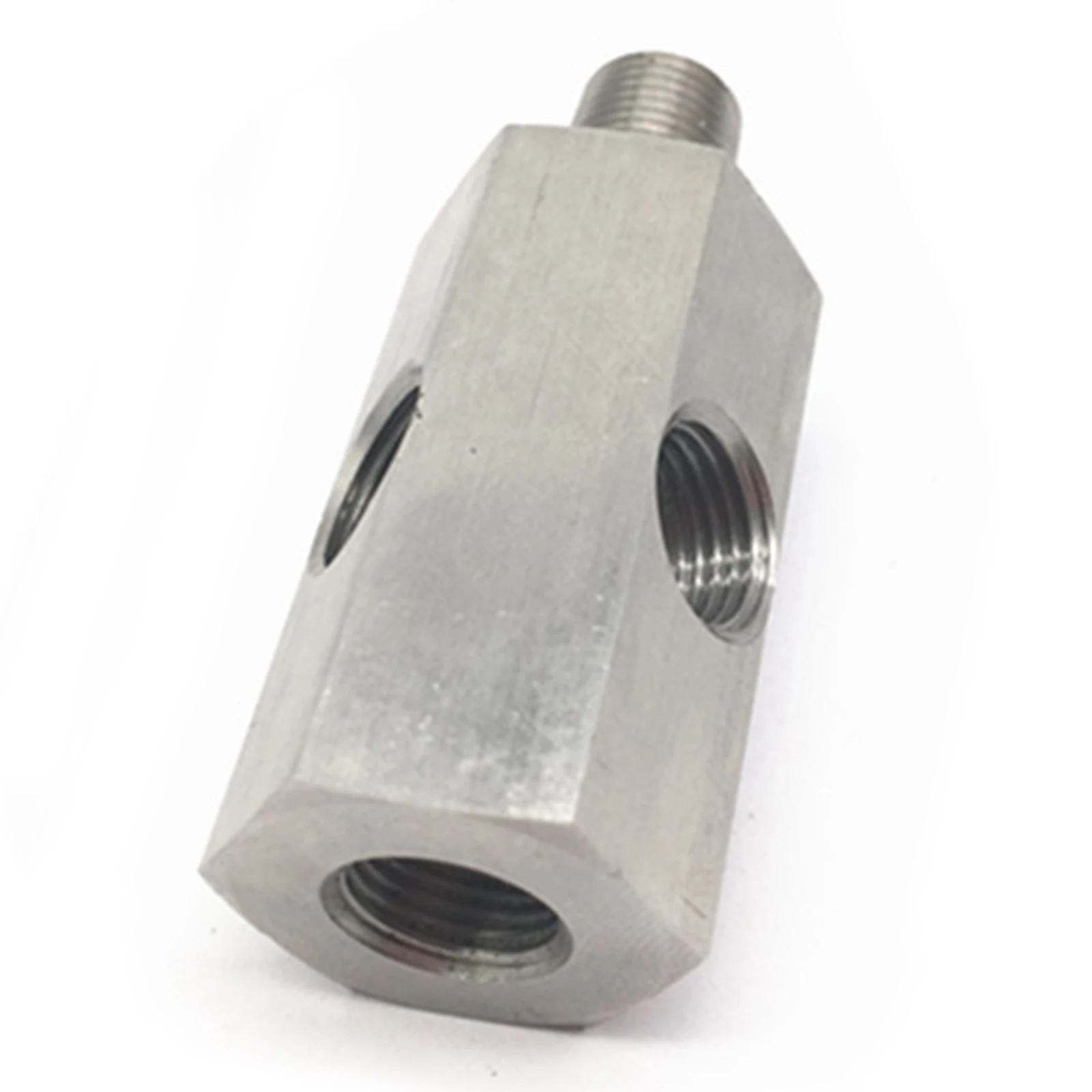 

1/8 inch BSPT Oil Pressure Sensor NPT Adapter, Feed Line , Durable Material