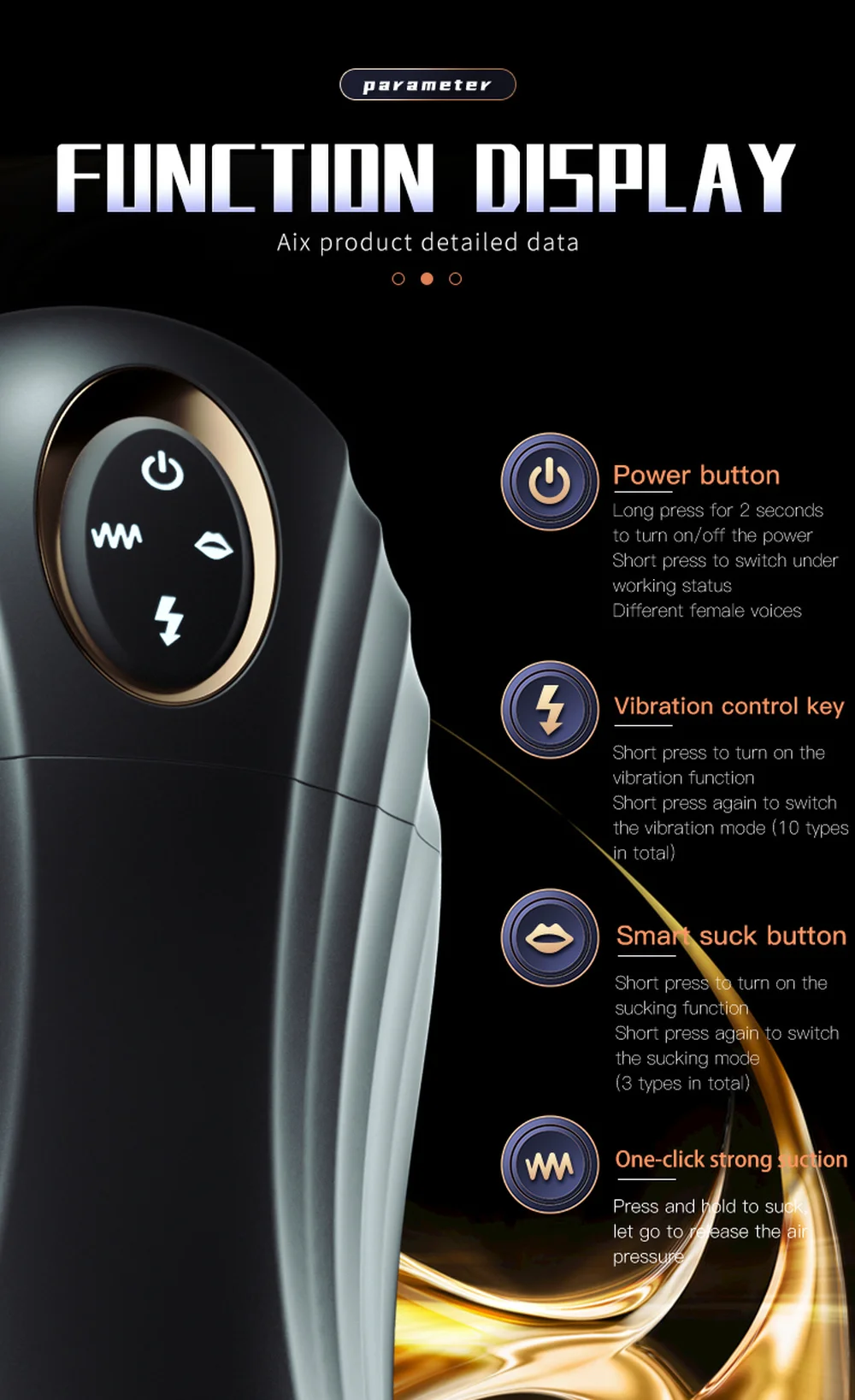 Мужской мастурбатор автоматическое сосание Мужская мастурбация оральная вагина