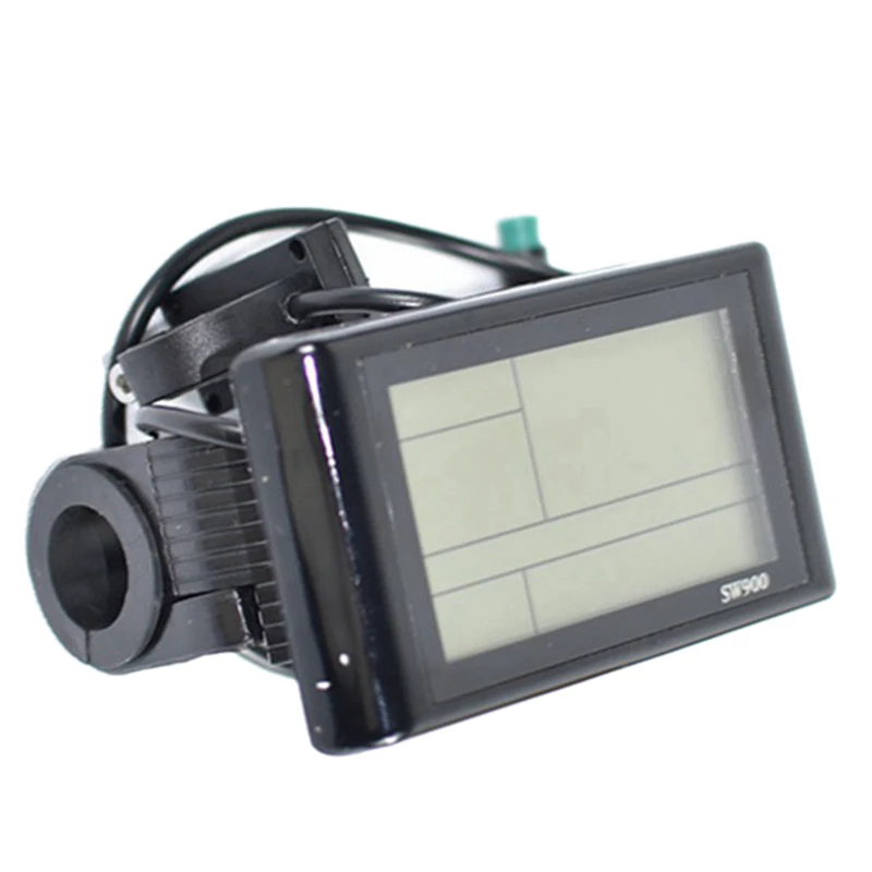 

Electric Bicycle Display SW900 LCD Display With USB 24V 36V 48V 60V 72V E-Bike Speed Control Display Bicycle Accessories
