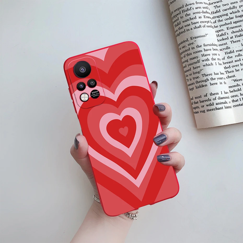 for infinix hot 11s nfc 2021 case cover silicone soft painted cute back cover for infinix hot 11s hot11s 11 s x6812 phone cases free global shipping