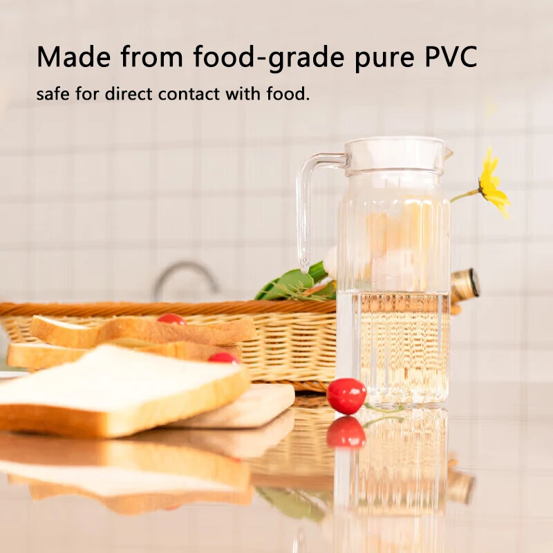 Фото PVC Transparent Table Protector 1.0mm Thick Waterproof Oil-Proof Cover for Kitchen Desk and Dining Table Ideal for Home & Office №2