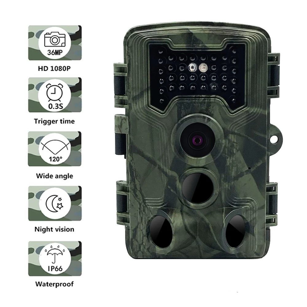 

PR1000 Hunting Trail Camera Wildlife Camera With Night Vision Motion Activated Outdoor Trail Camera Trigger Wildlife Scouting