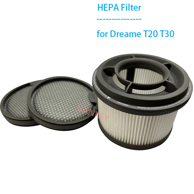 

Набор деталей для пылесоса Dreame T10 T20 Pro T30 T30 Neo, HEPA фильтр, круглая щетка, для G9 G10, оригинал