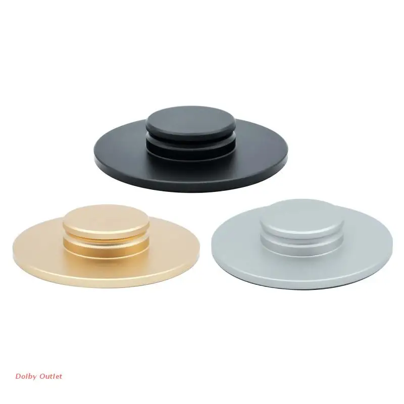 

Aluminum Metal Vinyl Record Weight Stabilizer Disc Balanced Clamp for for cdM4 CDM9 CDM12 Turntable LP Record Player Acc