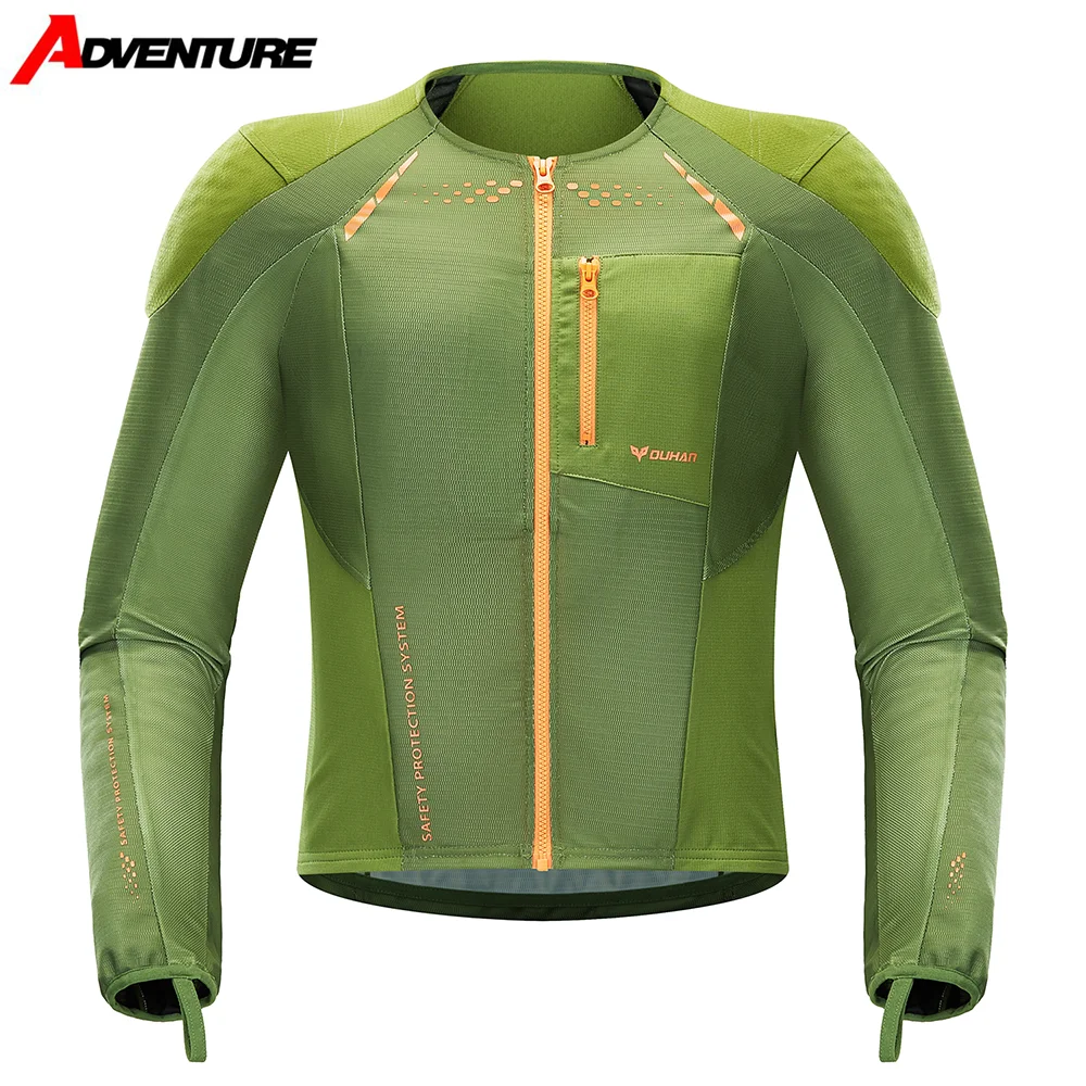 

Мотоциклетная куртка, костюм с защитой от воздушного потока, одежда для мотокросса, защитное снаряжение для мотокросса, защитная защита для тела, гоночная защита