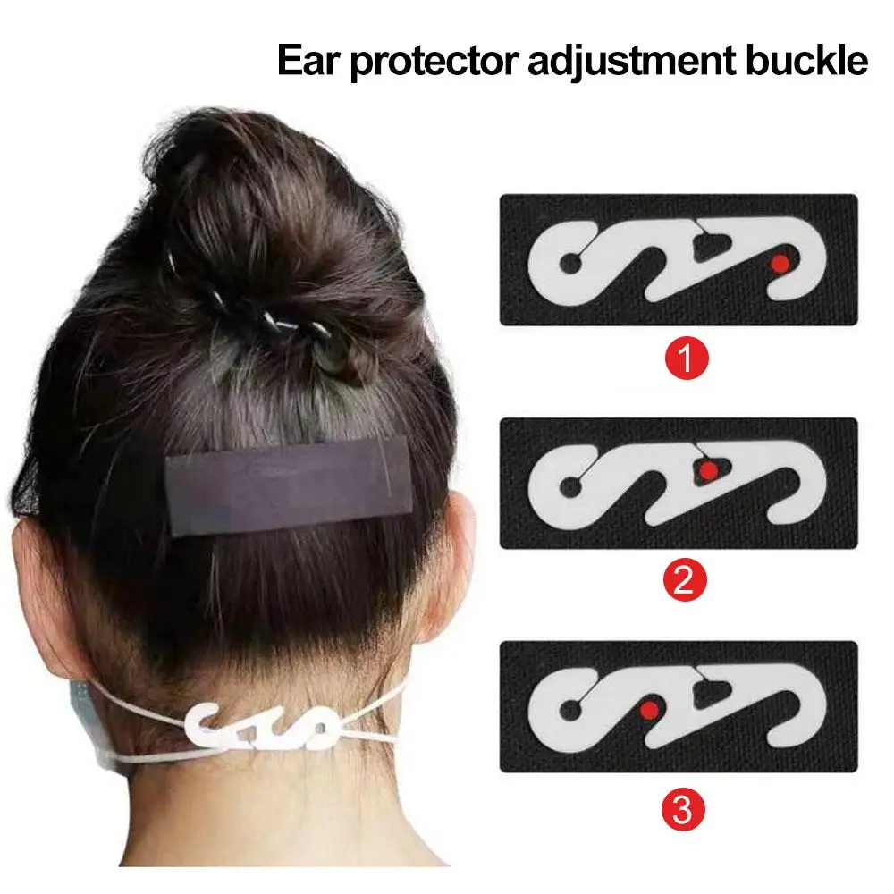 

Hot Sale Buckle Ear Protector Face Mouth Wearing Relief Pain Adjustment DIY Acc Fits Most Ear-worn Masks