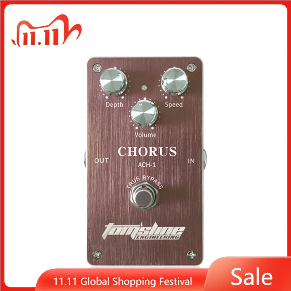 

Aroma ACH-1 Chorus Electric Guitar Effect Pedal Low Power Consumption Low Noise Pedal True Bypass Guitar Parts & Accessories