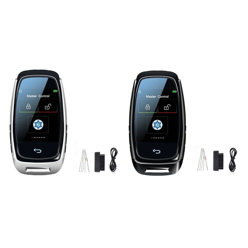 Универсальный дистанционный вход OBD БЕСКЛЮЧЕВОЙ умный ЖК-ключ для BMW //