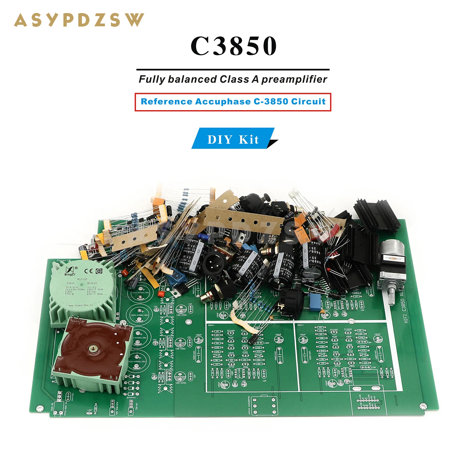 HI-END C3850 Полностью балансный предусилитель класса A Reference Accuphase C-3850 Схема DIY