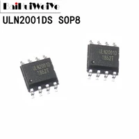 10pcs uln2001 uln2001d uln2001ds 2001d 2001 sop 8 smd sop8 new original good quality chipset three channel relay driver ic