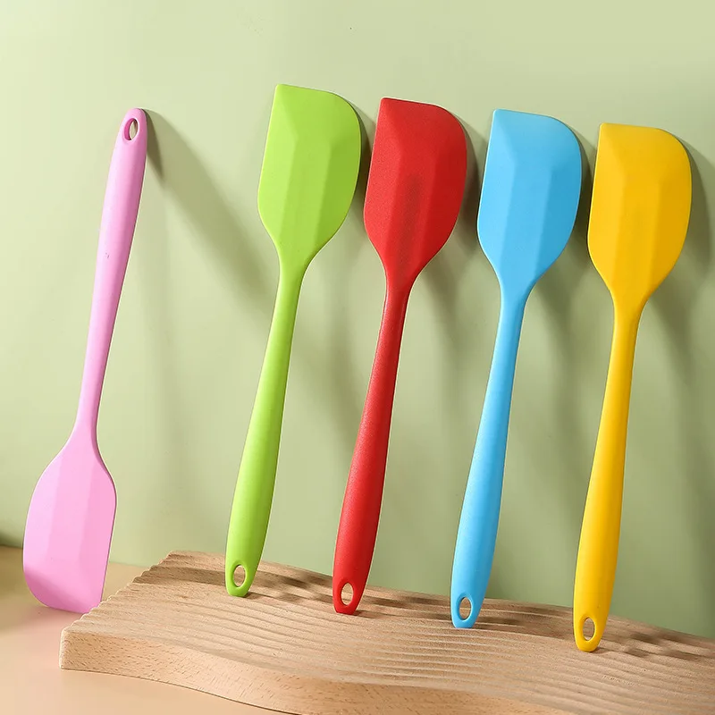 

Large 27.3CM Silicone Integrated Spatula Cream Stirring Spatula Butter Scraper Cake Baking Tools Kitchen Gadgets Espátula 2023