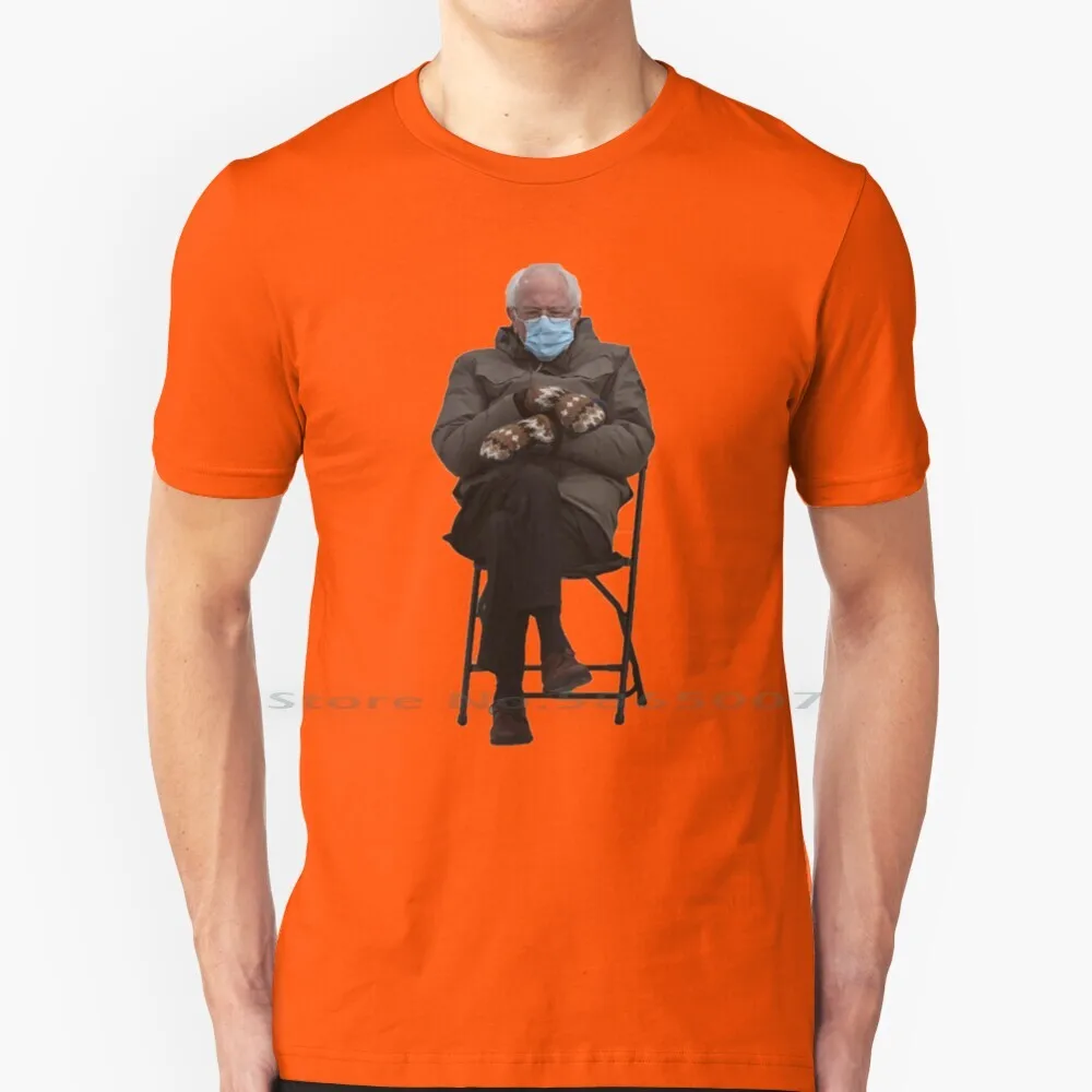 

Bernie Sanders Inauguration T Shirt 100% Cotton Bernie Sanders Inauguration Socialists Democrats Coat Sleep Band Big Size 6xl