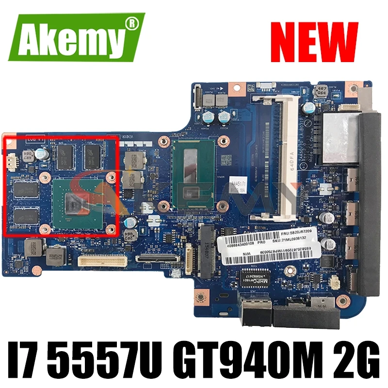 

ZAA50/70 LA-B031P for Lenovo AIO A740 A540 all-in-one motherboard CPU i7 5557U GT940M 2G DDR3 100% test wor