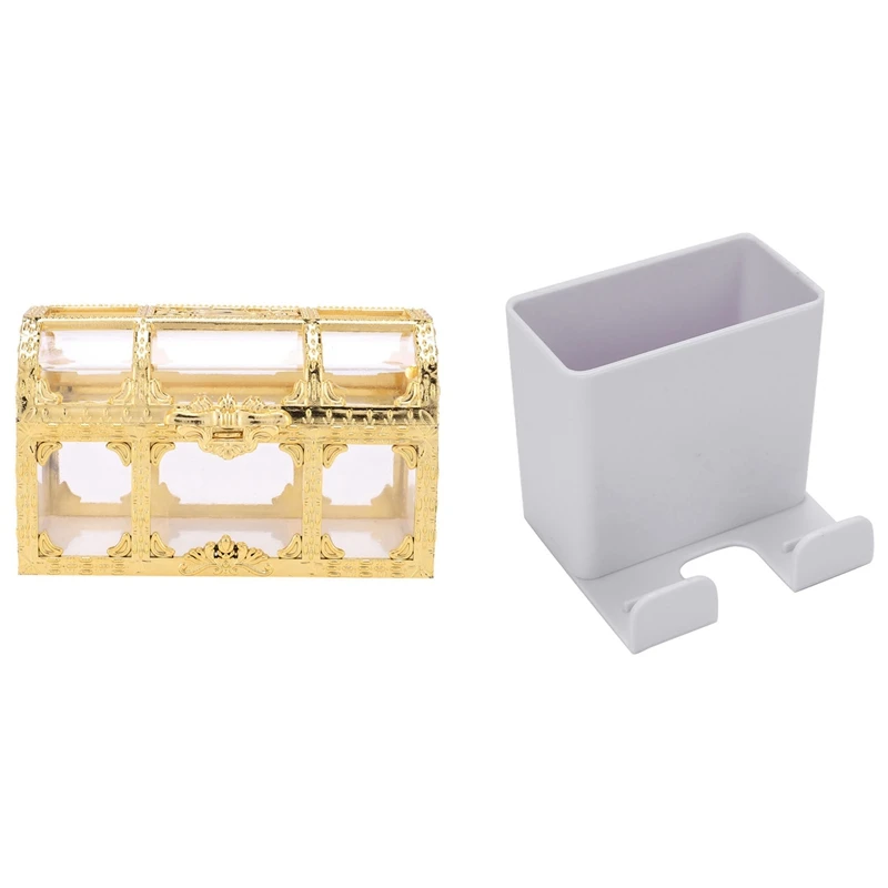 

1 шт. миниатюрная шкатулка для драгоценностей, кольцо, серьги, ожерелье, чехол и 1 шт. кондиционер/ТВ